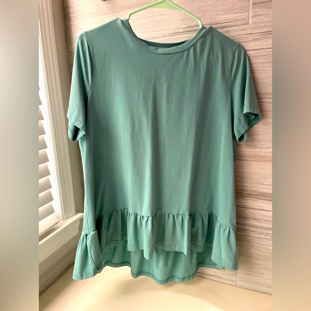 Maternity high low top